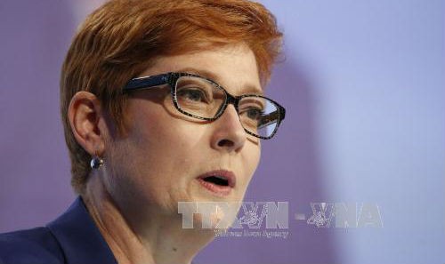 Bộ trưởng Quốc phòng Australia Marise Payne. Ảnh: EPA/TTXVN
