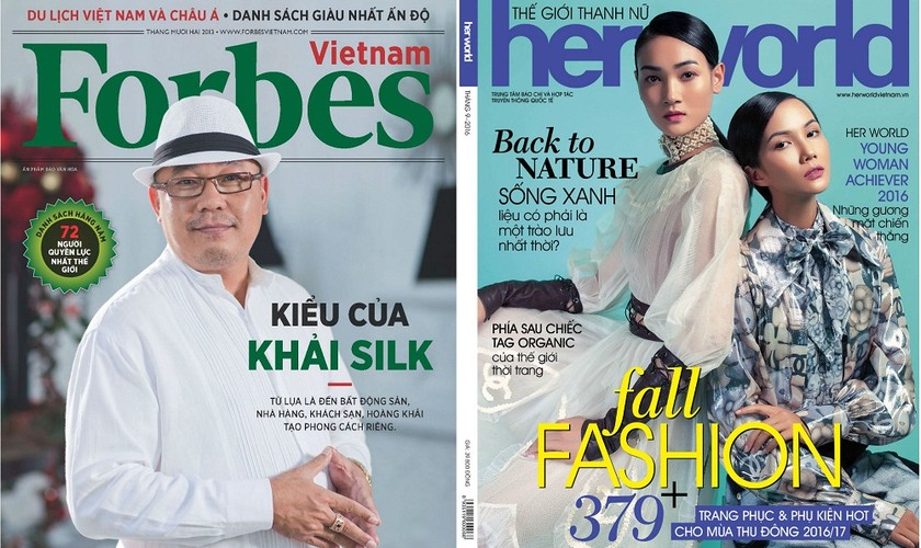 Một số tạp chí quốc tế phiên bản Việt có uy tín