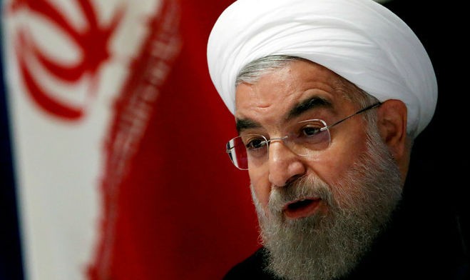 Tổng thống Iran Hassan Rouhani. Ảnh: Reuters/Zing