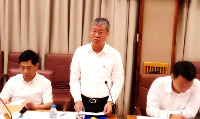 Ông Nguyễn Thành Hưng - Thứ trưởng Bộ Thông tin và Truyền thông phát hiểu tại buổi làm việc