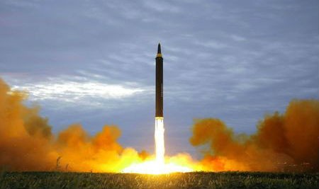 Hình ảnh tên lửa của Triều Tiên