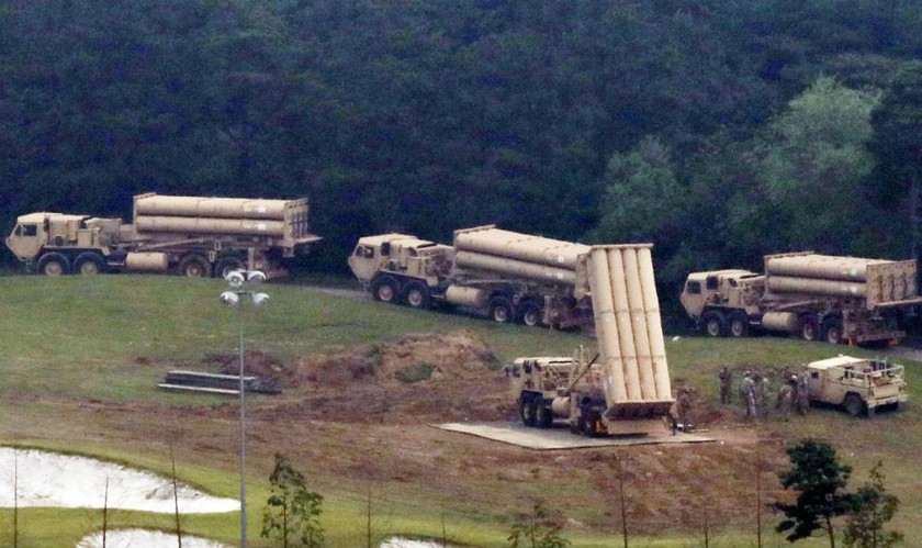 Hàn Quốc ngày 7/9 triển khai 4 bệ phóng của hệ thống THAAD