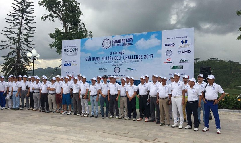 Hơn 600 golfer tham dự HANOI NOTARY GOLF tại FLC Halong Golf Club