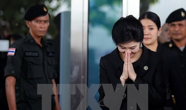 Cựu Thủ tướng Yingluck Shinawatra. Ảnh: AFP/TTXVN