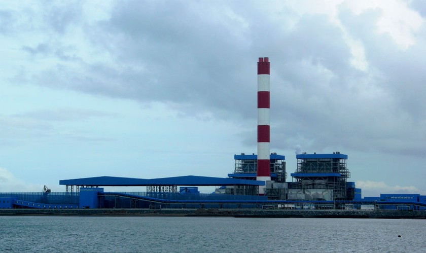 Một góc nhà máy nhiệt điện Duyên Hải, Trà Vinh