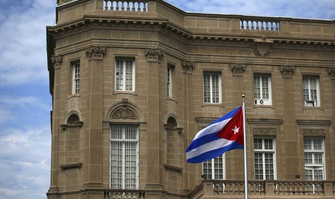 Đại sứ quán Cuba ở Washington. Ảnh: Reuters/zing
