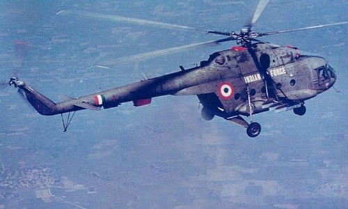 Trực thăng Mi-17 của không quân Ấn Độ. Ảnh: India Air Force/VnE