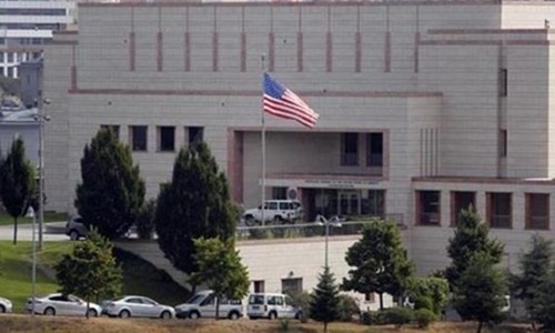 Đại sứ quán Mỹ tại Ankara, Thổ Nhĩ Kỳ. Ảnh: Press TV/VnExpress
