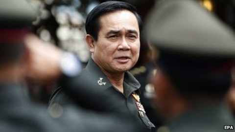 Thủ tướng Thái Lan Prayut Chan-o-cha. Ảnh EPA