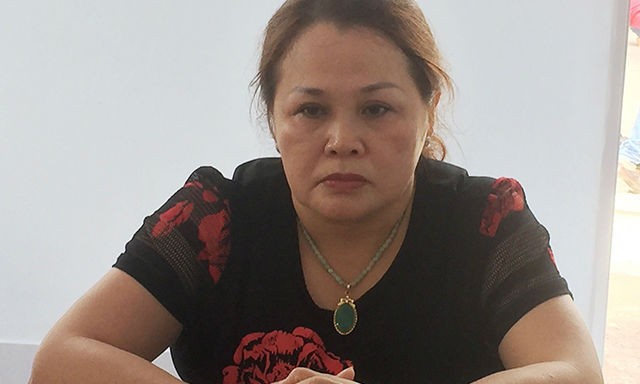 "Thần rồng" Nguyễn Thị Hoàng vừa bị xử phạt hành chính 35 triệu đồng. Ảnh Dân trí