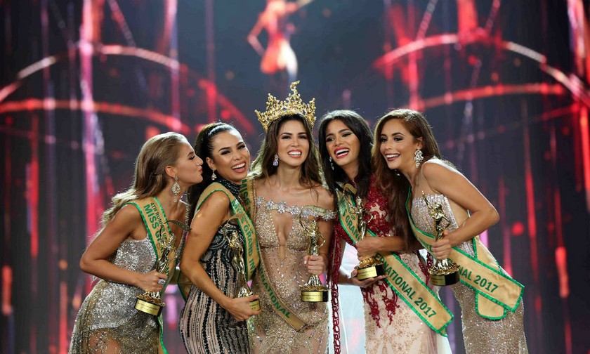 Top 5 chúc mừng tân Hoa hậu Hòa bình Maria Jose Lara