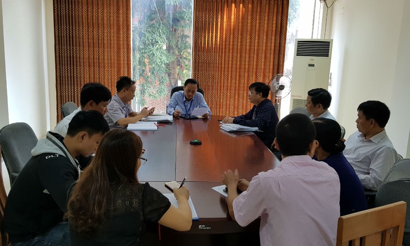 Đại diện các hộ dân đề nghị UBND tỉnh Phú Thọ xem xét nguyện vọng chính đáng của họ tại Ban tiếp công dân tỉnh Phú Thọ ngày 1/11