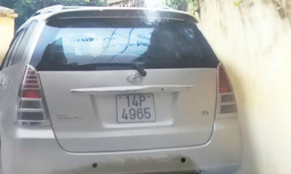 Chiếc xe Innova đã được Cơ quan CSĐT Công an tỉnh Bắc Ninh trả lại cho anh Mạnh
