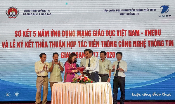 Sau 5 năm triển khai Thỏa thuận hợp tác, hiện trên địa bàn tỉnh Quảng Trị đã có 175 trường học sử dụng VnEdu vào công tác quản lý, dạy học