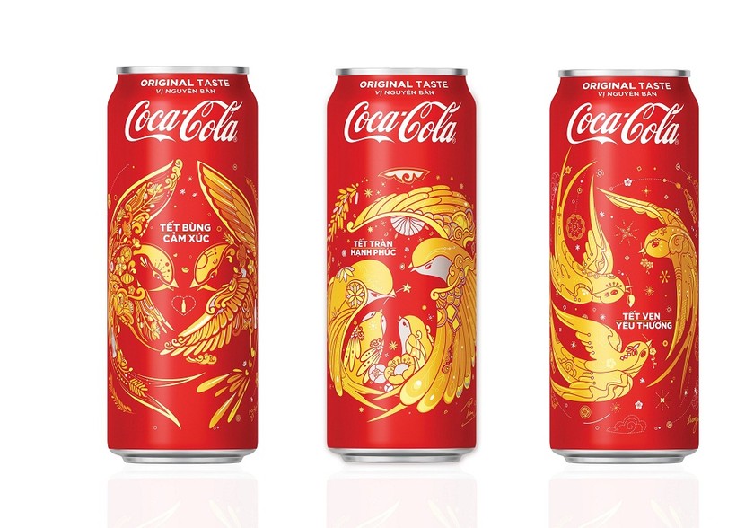 Coca- Cola với mẫu thiết kế độc đáo đón “Tết của yêu thương”