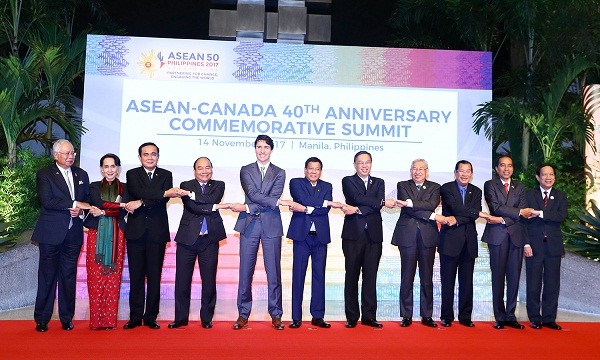 Thủ tướng dự HNCC kỷ niệm 40 năm quan hệ ASEAN-Canada. Ảnh: VGP