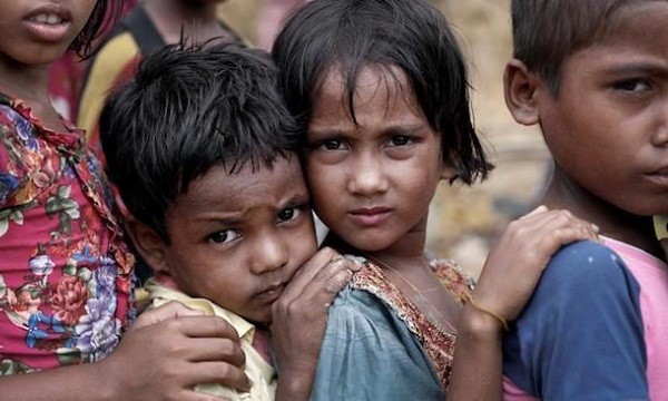 Trẻ em Rohingya ở các trại tị nạn