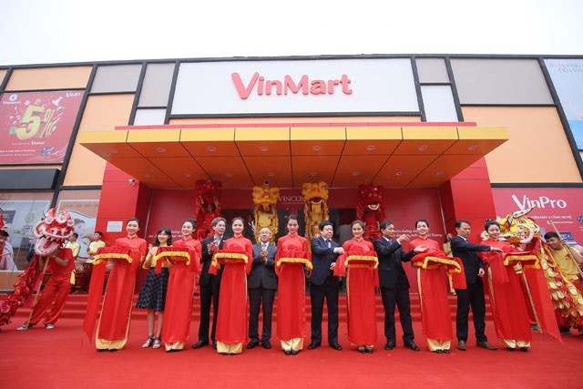 Hệ thống siêu thị VinMart phủ rộng gần 30 tỉnh thành trên toàn quốc