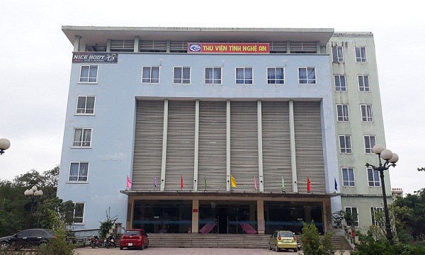 Thư viện tỉnh Nghệ An hơn 6 năm sử dụng đã có dấu hiệu xuống cấp nhưng vẫn chưa quyết toán
