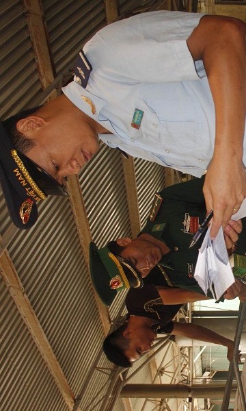 Hải quan Hà Tĩnh phối hợp với lực lượng Biên phòng kiểm tra, kiểm soát hàng hoá xuất nhập khẩu