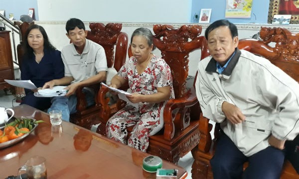 Các hộ dân cho rằng UBND huyện Trảng Bom xác định sai vị trí đất bồi thường