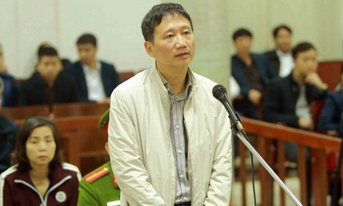 Bị cáo Trịnh Xuân Thanh