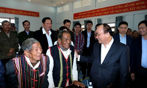 Thủ tướng tặng quà Tết cho đồng bào Đắk Nông