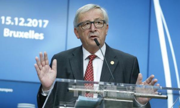 Chủ tịch Ủy ban châu Âu (EC) Jean-Claude Juncker. Ảnh: THX/TTXVN