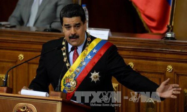 Đương kim Tổng thống Venezuela Nicolas Maduro sẽ tái tranh cử. Ảnh: AFP/TTXVN
