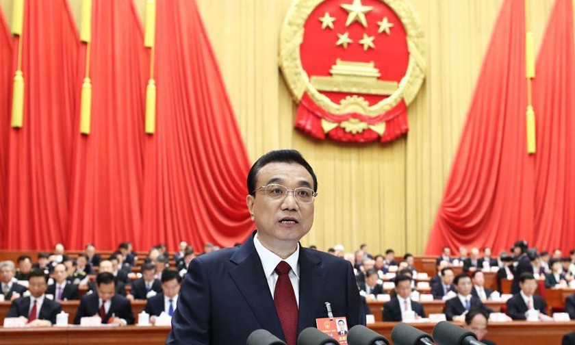 Thủ tướng Trung Quốc Lý Khắc Cường phát biểu tại phiên họp