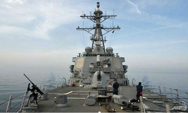 Tàu khu trục USS Donald Cook của Mỹ đã được điều tới đông Địa Trung Hải