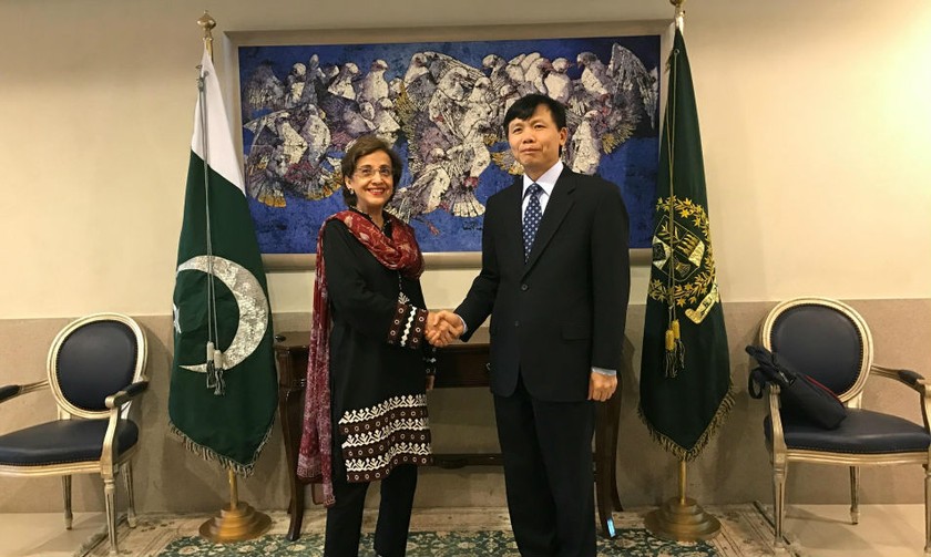 Thứ trưởng Ngoại giao Đặng Đình Quý và Thứ trưởng Ngoại giao Pakistan Tehmina Janjua đã đồng chủ trì kỳ họp Tham khảo Chính trị lần thứ hai giữa Việt Nam và Pakistan. Ảnh TG&VN