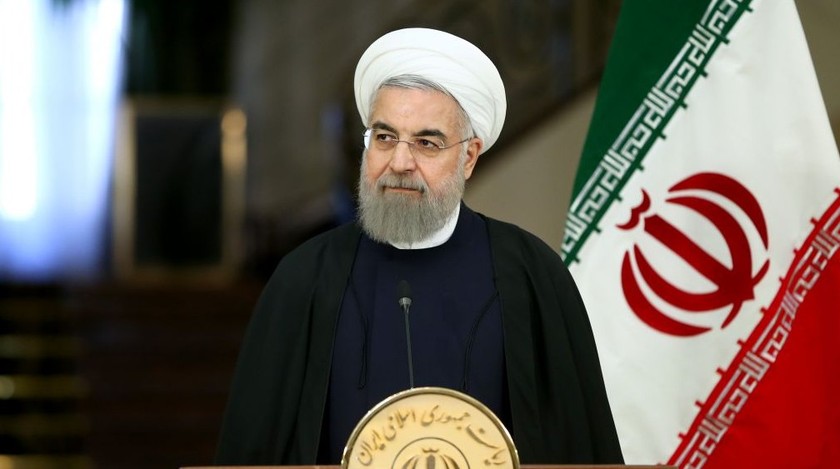 Tổng thống Iran Hassan Rouhani. Ảnh Reuters/KTĐT