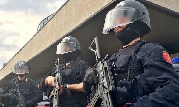 Lực lượng cảnh sát chống khủng bố Italia. (Nguồn: SOFREP/Vietnamplus)
