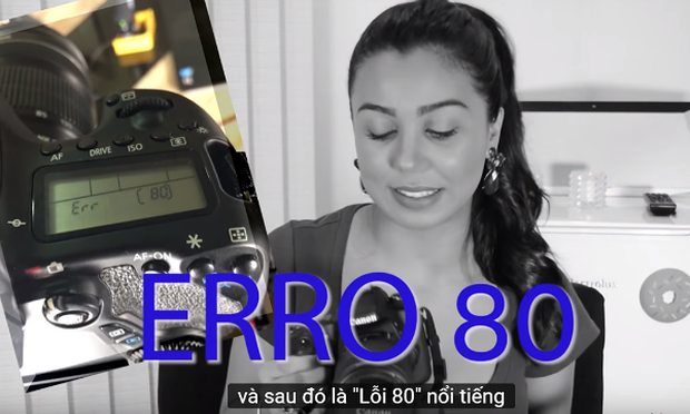 Đại diện Canon Việt Nam đã thừa nhận lỗi  chết nguồn Erro 70 - 80 trên dòng máy ảnh EOS 70D