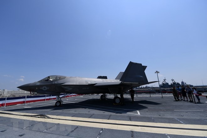 Máy bay chiến đấu tàng hình F-35. (Nguồn: AFP/TTXVN)