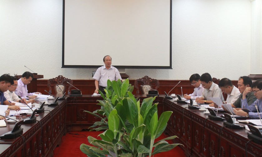 Thứ trưởng Phan Chí Hiếu chủ trì cuộc họp