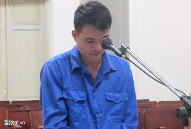 Bùi Văn Biên tại phiên tòa sơ thẩm. Ảnh: Vân Thanh/zing