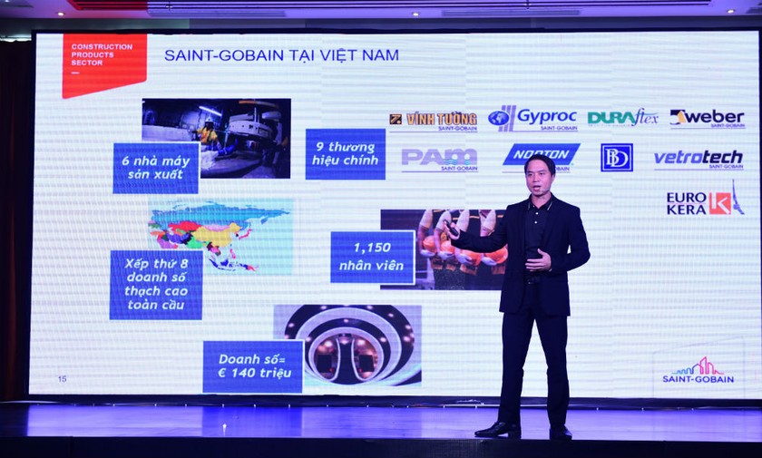 Ông Trần Đức Huy-Tổng Giám đốc Saint-Gobain Việt Nam chia sẻ về Ứng dụng 3S