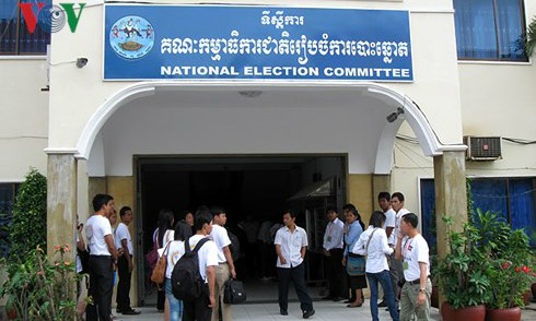 Ủy ban Bầu cử Quốc gia Campuchia (CPC). Ảnh VOV