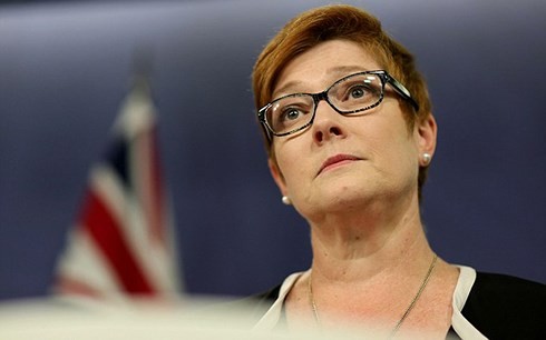 Bộ trưởng Quốc phòng Australia Marise Payne. (Ảnh: AAP/VOV)