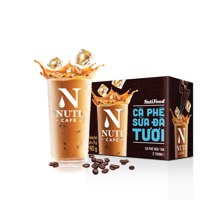 NutiFood chính thức ra mắt Nuticafé - Cà Phê Sữa Đá Tươi