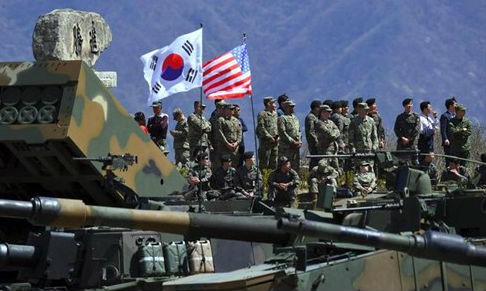 Mỹ không có kế hoạch ngừng thêm các cuộc tập trận chung với Hàn Quốc. (Ảnh: AFP/VOV) 