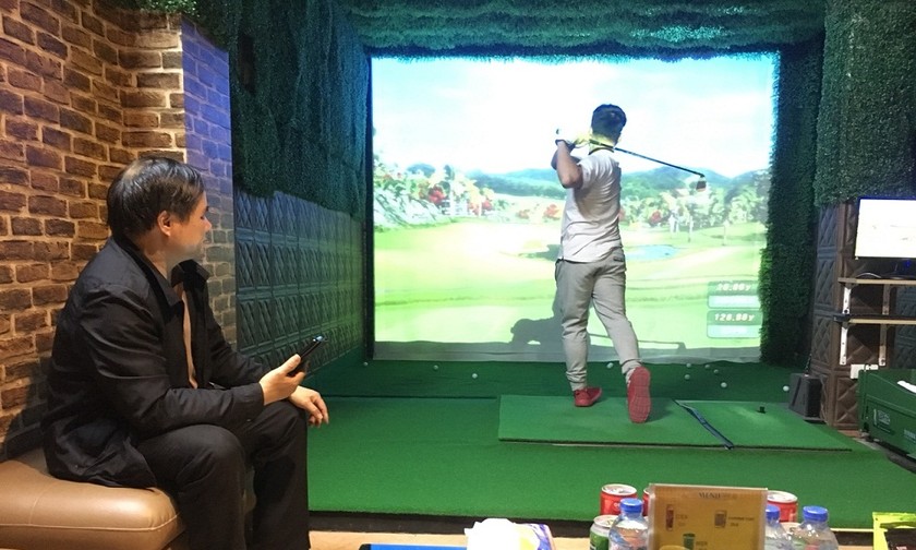 Indoor golf - Mô hình mới cho người yêu Golf