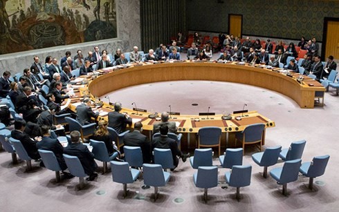Cuộc họp của Hội đồng Bảo an Liên Hợp Quốc. (Ảnh minh họa: UN/VOV)