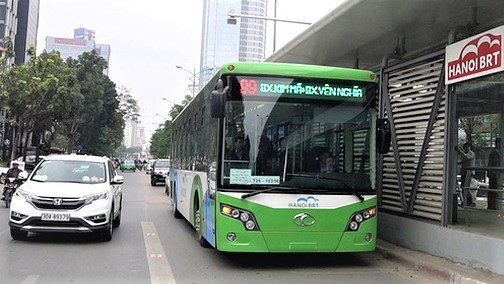 Tuyến BRT 01 sẽ được thí điểm sử dụng vé điện tử