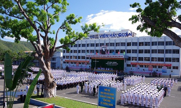 Lễ khai giảng tại Học viện Hải quân