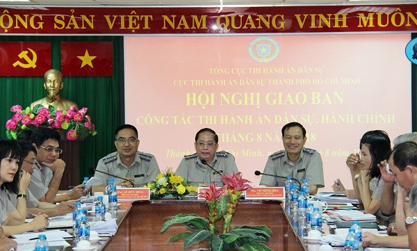 TP Hồ Chí Minh thi đua 'nước rút' trong công tác thi hành án dân sự
