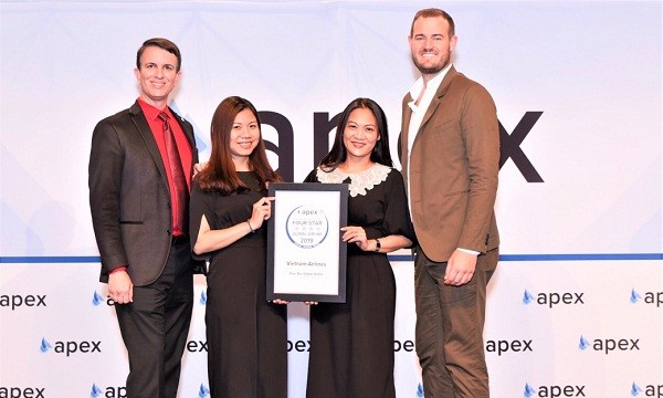 Vietnam Airlines nhận giải thưởng tại Boston (Mỹ)