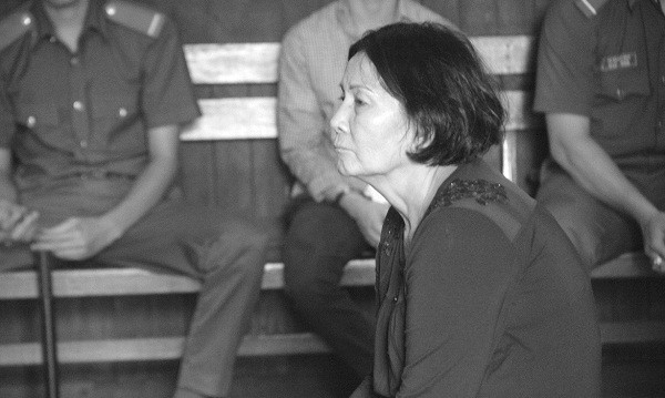 Bị cáo Nguyễn Thị Hoa tại phiên phúc thẩm